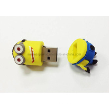 Minions Promotion Gift Customized Soft PVC USB Flash Drive